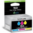 Multipack 3 cartouches Lexmark 150 (200 pages) - C/M/Y